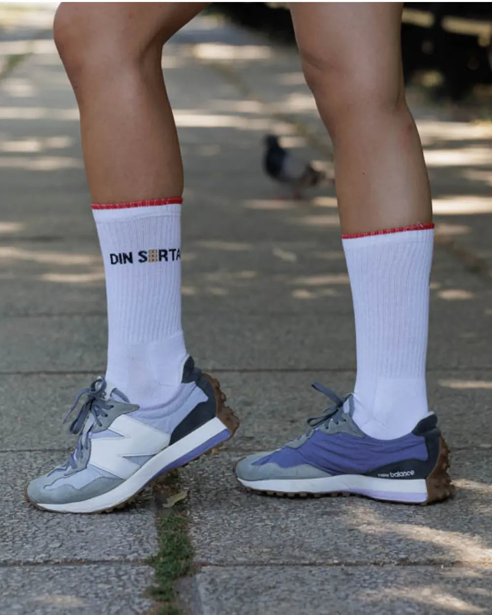 Set 3 Perechi Sosete Lungi Sport Femei din Bumbac Albe Fara Cusatura Din Sertar