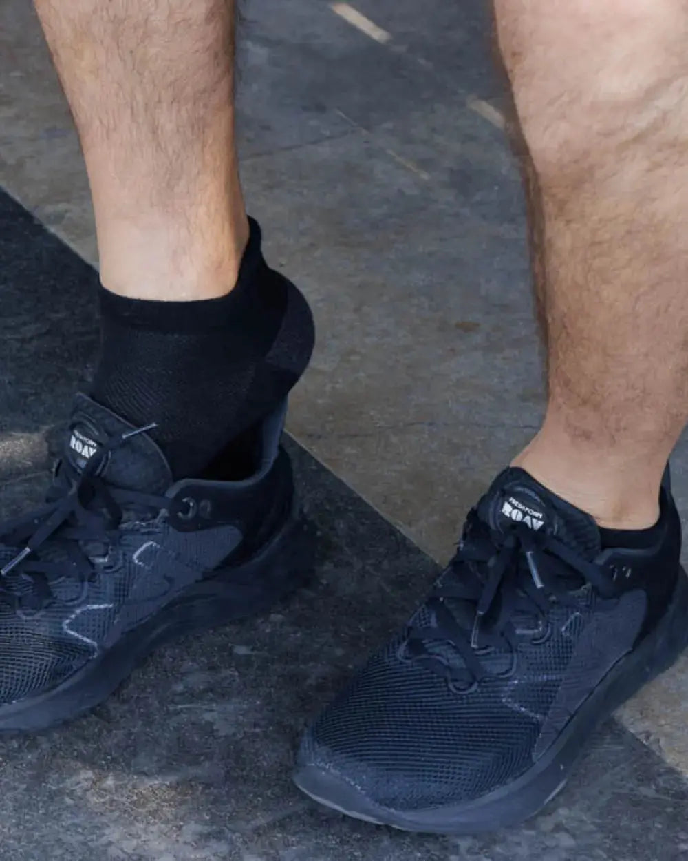 Set 6 Perechi Sosete Scurte Barbati din Bumbac Negre fara cusatura Din Sertar