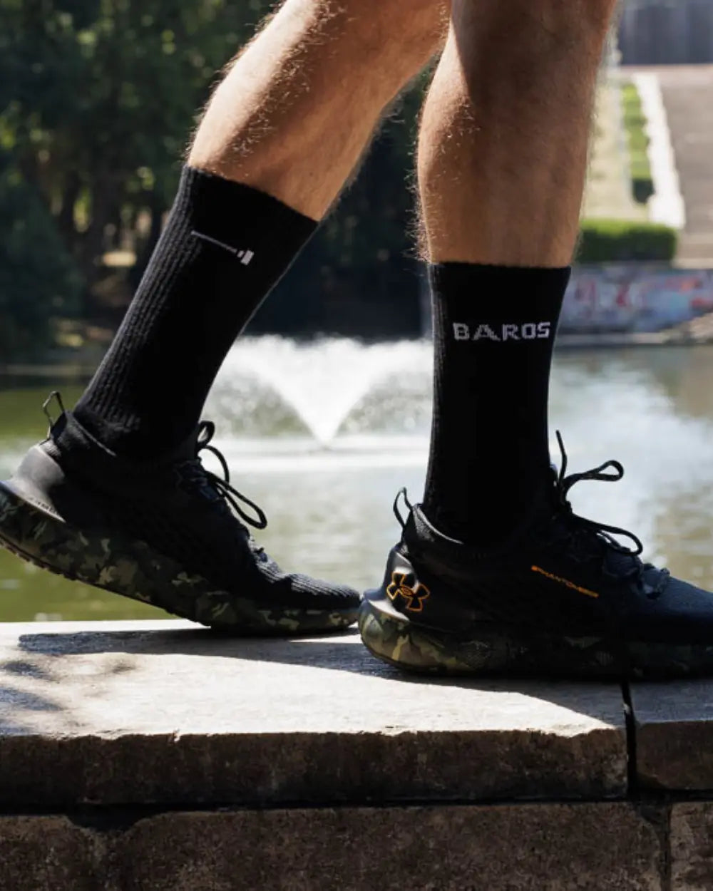 Set 3 perechi sosete lungi barbati din bumbac BAROS Din Sertar