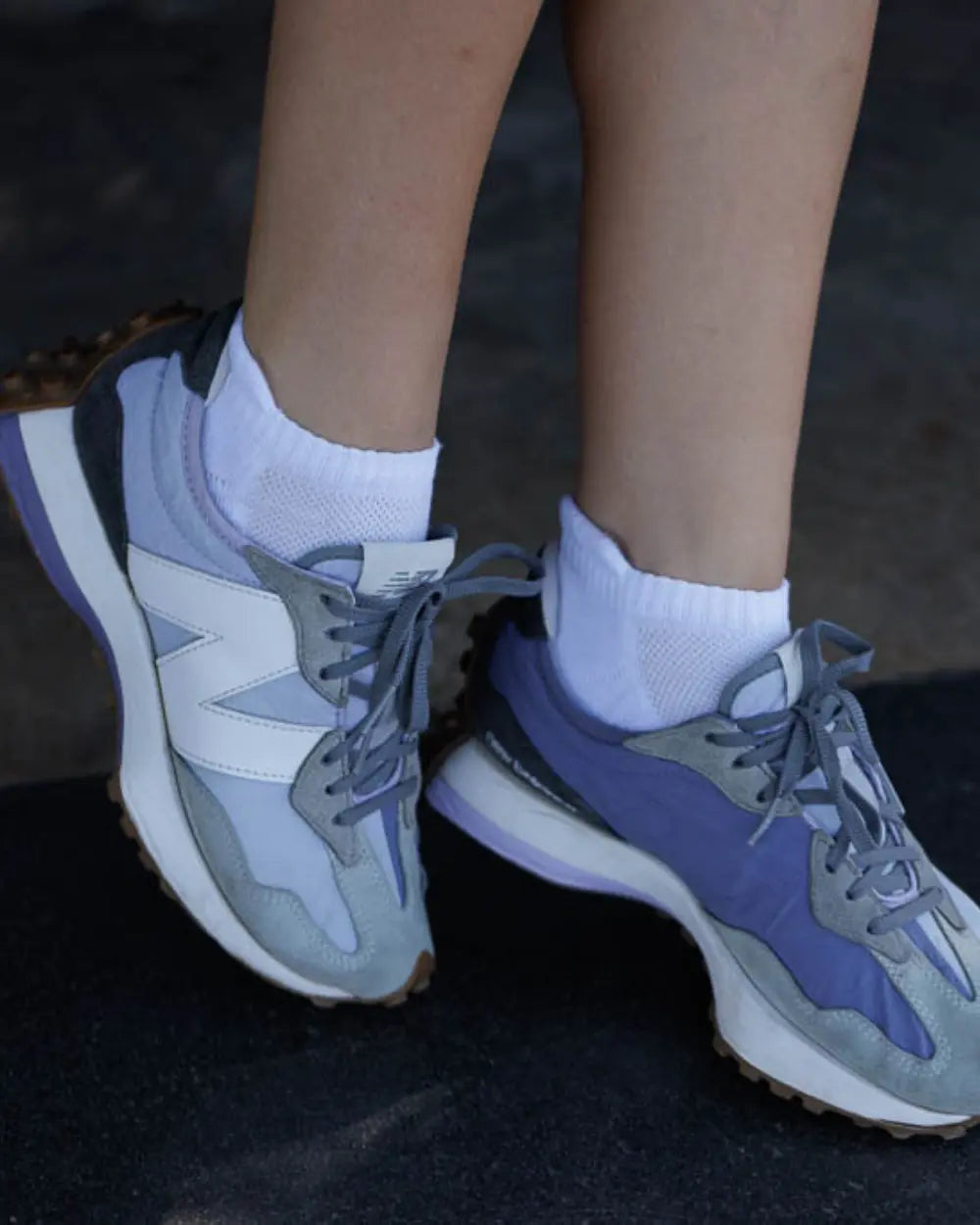 Set 6 Perechi Șosete Scurte Sport Femei din Bumbac Albe Fara Cusatura Din Sertar