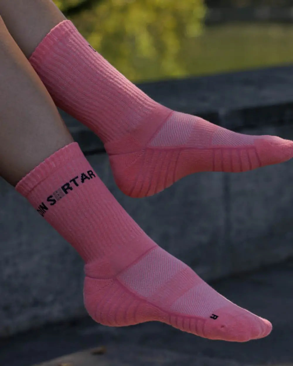 Set 4 perechi sosete medii femei din bumbac pieptanat coral Din Sertar