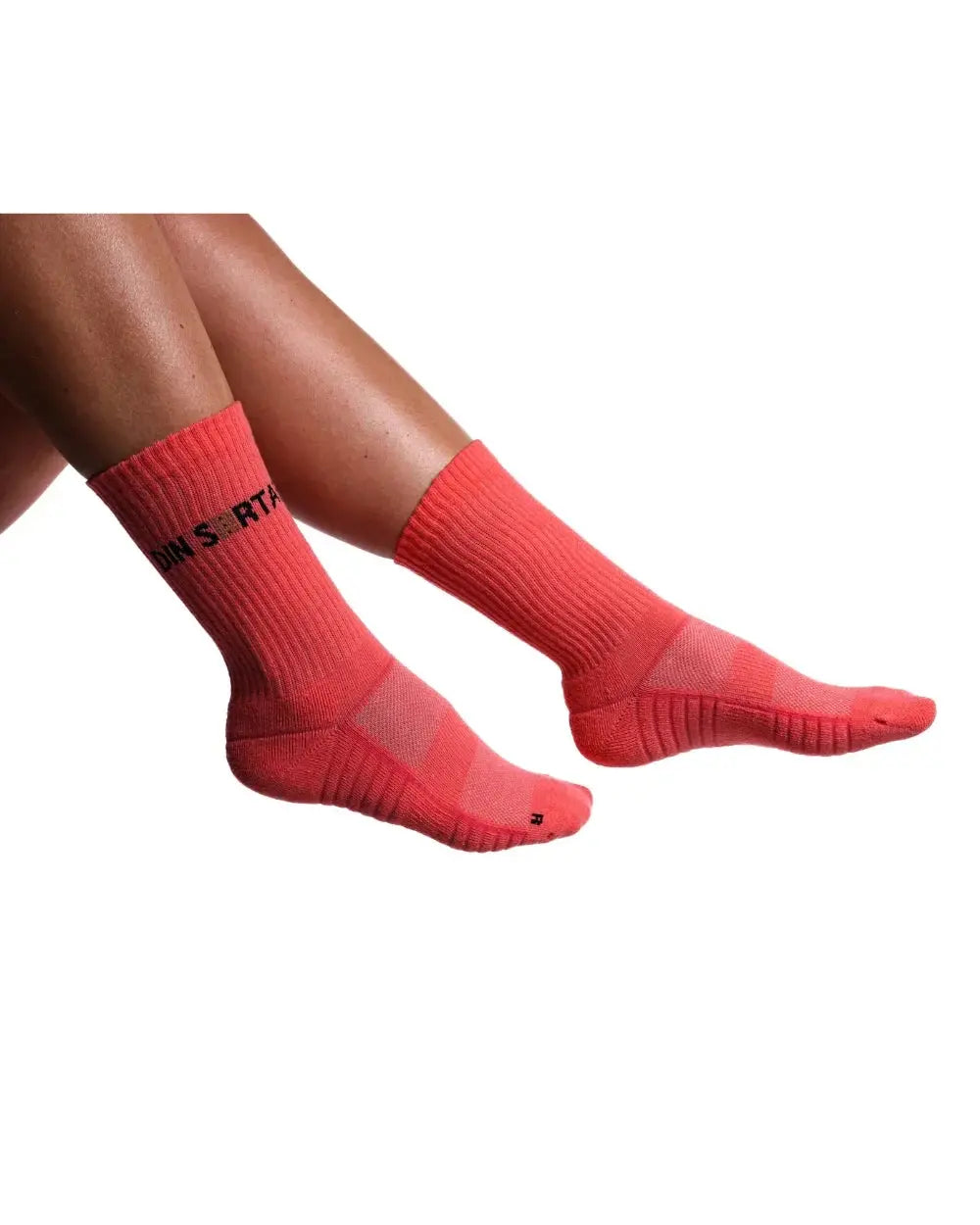 Set 4 perechi sosete medii femei din bumbac pieptanat coral Din Sertar
